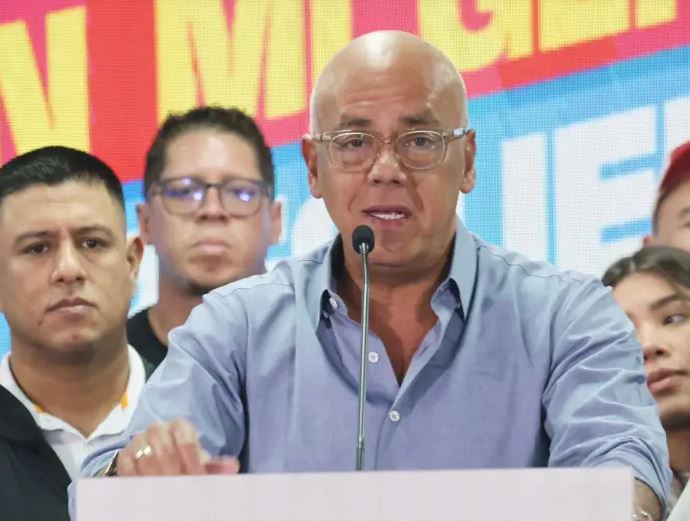 Jorge Rodríguez: "Arrasamos al obtener el 85% del total de las Alcaldías"