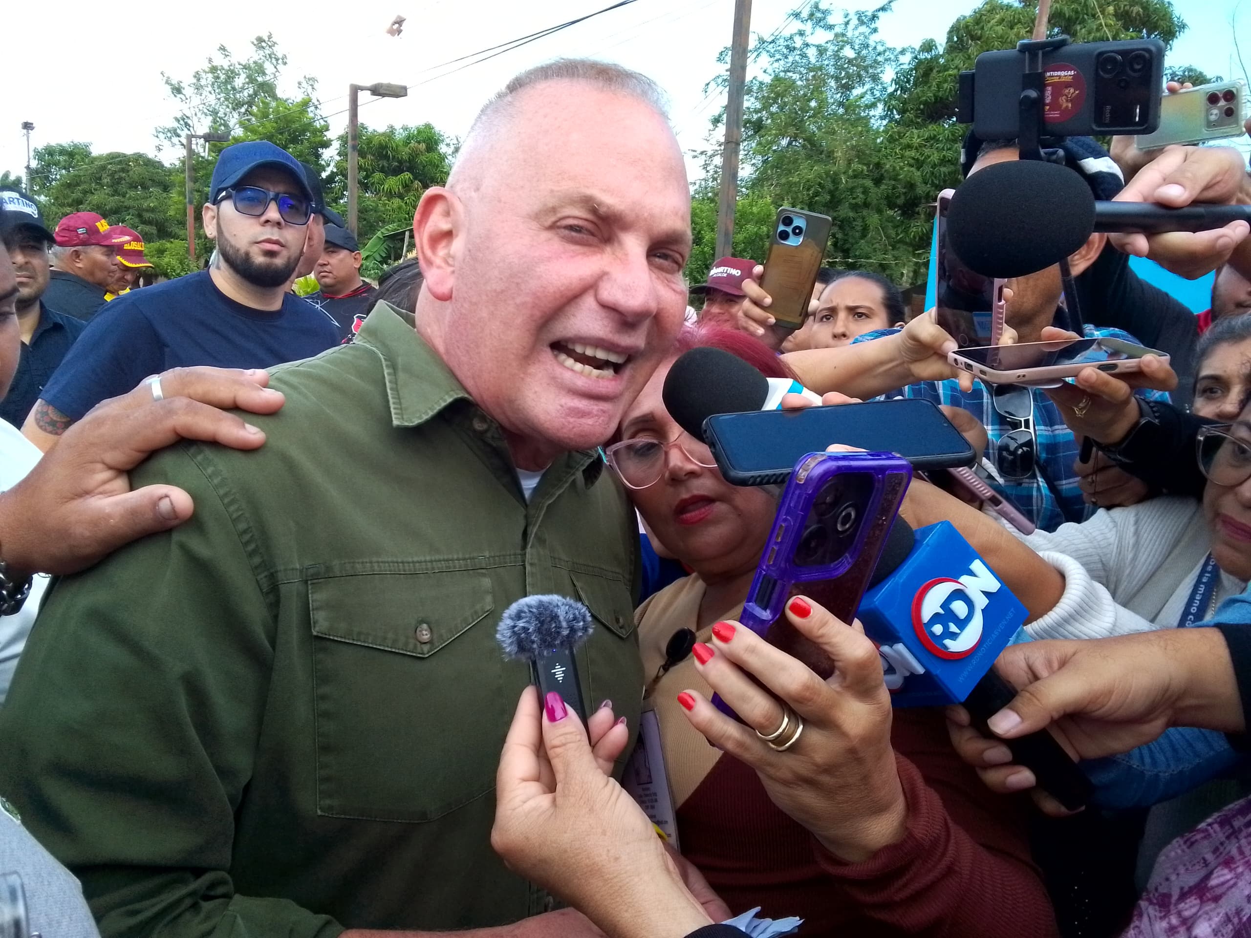 Di Martino inició su campaña política con un multitudinario acto en la zona oeste de Maracaibo
