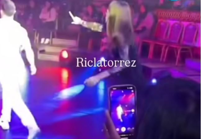 Cerraron circo de Perú por conducta inapropiada de un bailarín con modelo venezolana