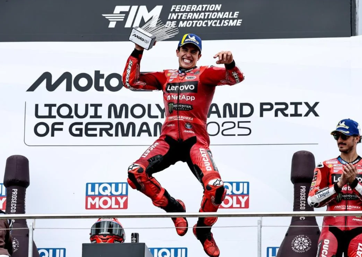 Marc Márquez conquista Sachsenring y llega a su séptima victoria del año