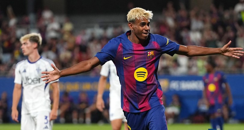 Barcelona cerró su pretemporada con goleada ante el Como
