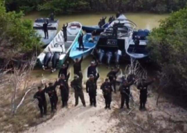 Hallaron ocho lanchas dedicadas al narcotráfico en la Guajira venezolana