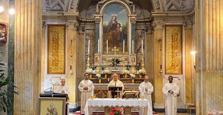El papa León XIV celebra Misa desde la parroquia de Santa Ana en el Vaticano: 