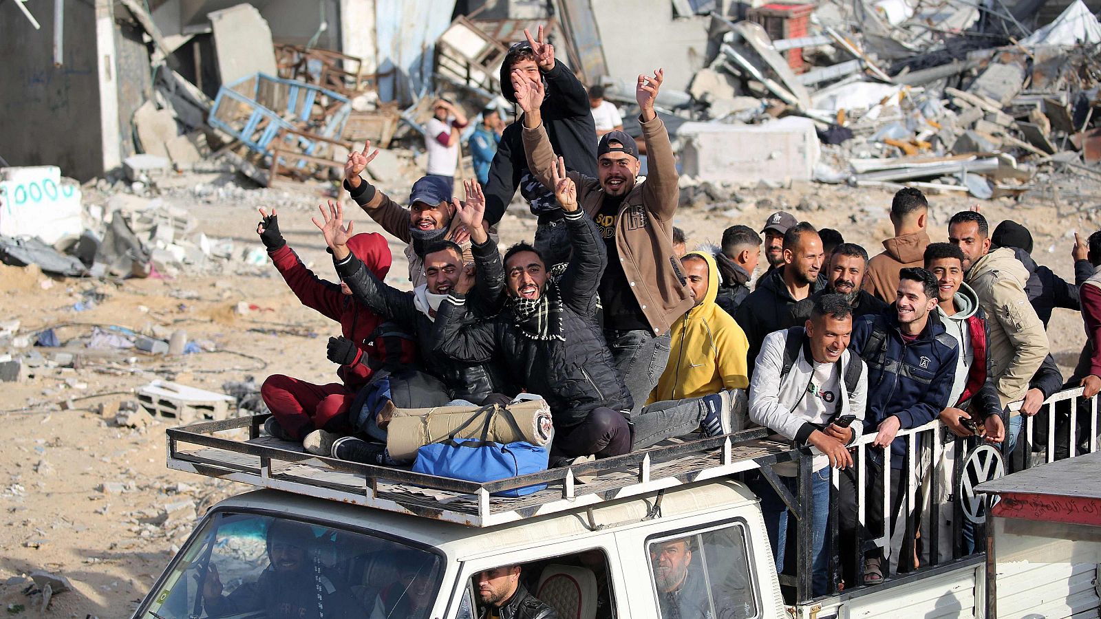 Gaza vuelve a mirar al cielo sin miedo