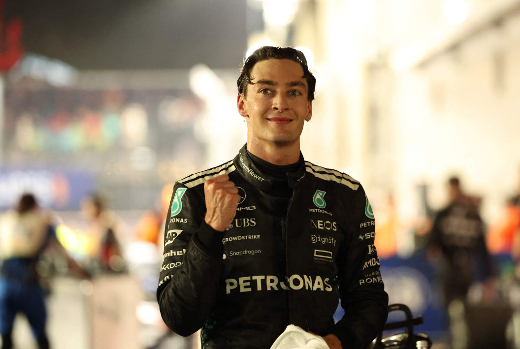 George Russell conquistó Singapur