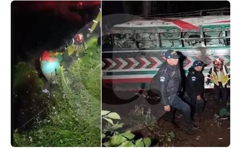 Accidente de tránsito deja 15 personas muertas en Guatemala
