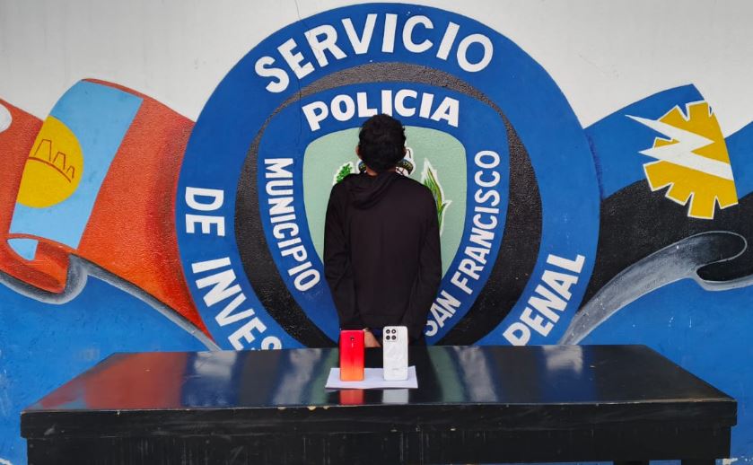 Detenido por hurto en San Francisco