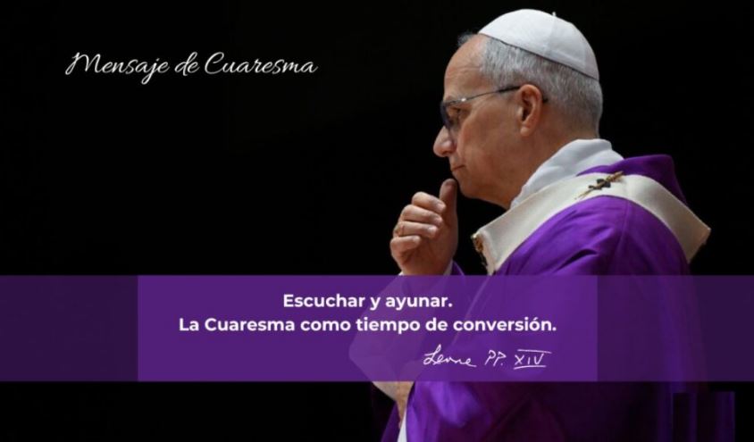 El Papa León XIV pide una Cuaresma de oración y conversión