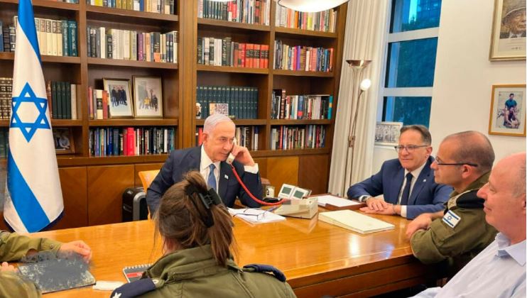 Confirman ataque contra la oficina de Netanyahu en Israel