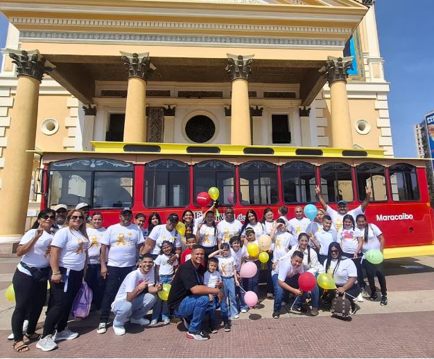 Niños oncológicos celebraron su sanidad con paseo en Tranvía