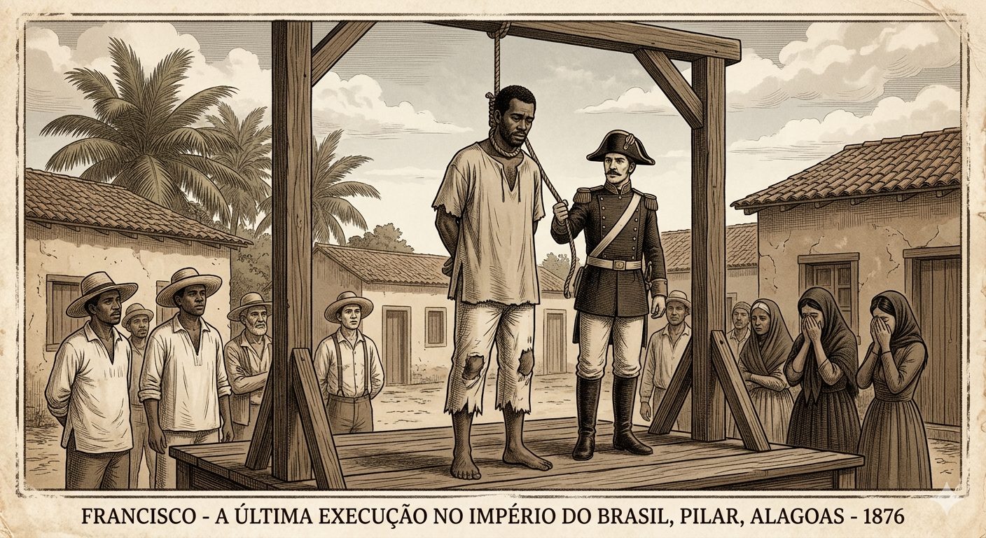 Francisco: El esclavo que mató a sus amos y cerró el patíbulo en Brasil