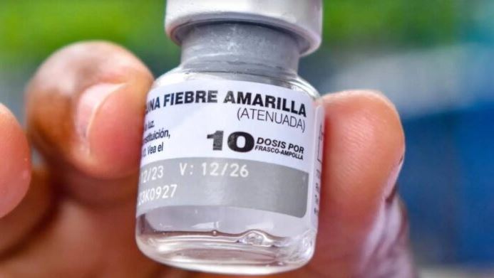 Mantienen operativo de vacunación contra la fiebre amarilla