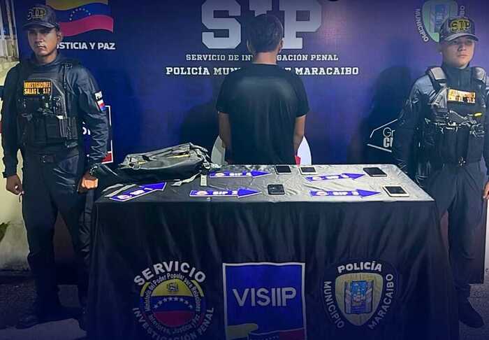 Polimaracaibo detuvo a sujeto señalado de robar cinco iPhones de una empresa de envíos