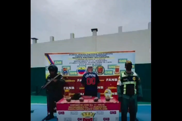 Capturan a sujeto con casi un kilo de presunta marihuana en Maracaibo