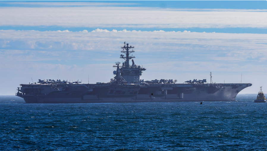 Portaviones de EEUU entró en el Caribe tras su paso por Sudamérica