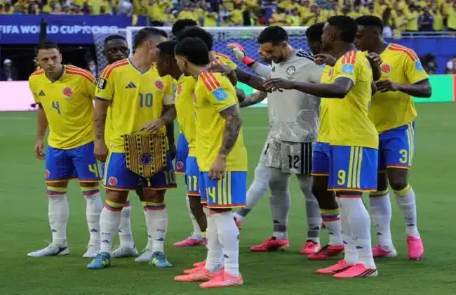 Futbolistas colombianos envían mensaje de aliento a Venezuela tras el empate ante Portugal