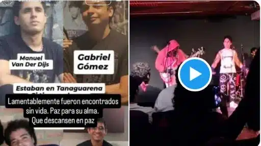Todos los integrantes de la banda de rock ‘Van Der Dijs’ murieron tapiados por los terremotos
