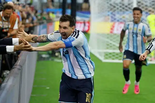 Messi, máximo goleador histórico de los Mundiales
