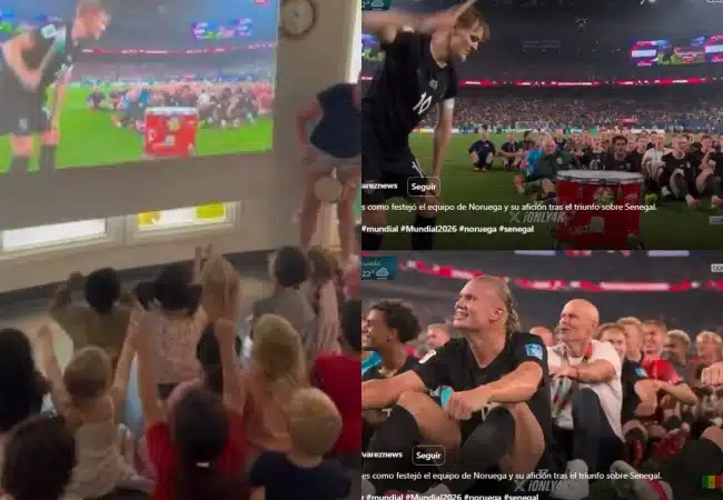 El festejo «vikingo» de Noruega que derritió las redes