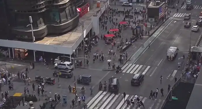 Reportan disparos en Times Square tras el desfile de los Knicks