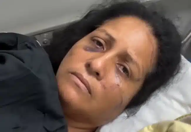 Marabina de nombre Angie Pérez sobrevivió a los terremotos y se encuentra hospitalizada en Caracas