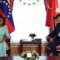 Presidenta (E) Delcy Rodríguez se reúne con el presidente de la República de Turquia, Recep Tayip Erdogan