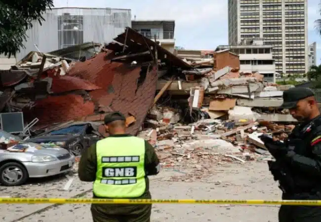 Aumentaron a 35 muertos y 28 heridos las víctimas por los terremotos en Chacao
