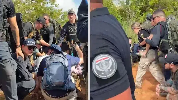 Evacúan de emergencia a la presidenta de Costa Rica, Laura Fernández, tras fuerte explosión en zona minera
