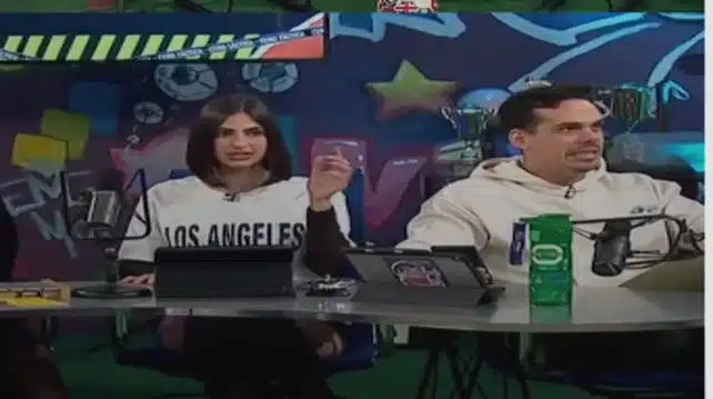 ¡En vivo! Conductores del programa "Cero Táctica" se resguardaron debajo de la mesa debido al fuerte sismo en Caracas