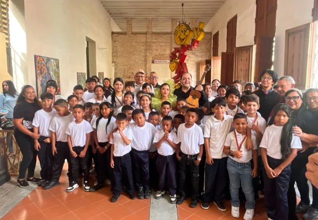 Semillero de la zulianidad: Más de 40 niños cantores honraron el legado de Udón Pérez en el museo Maracaibo Centenaria