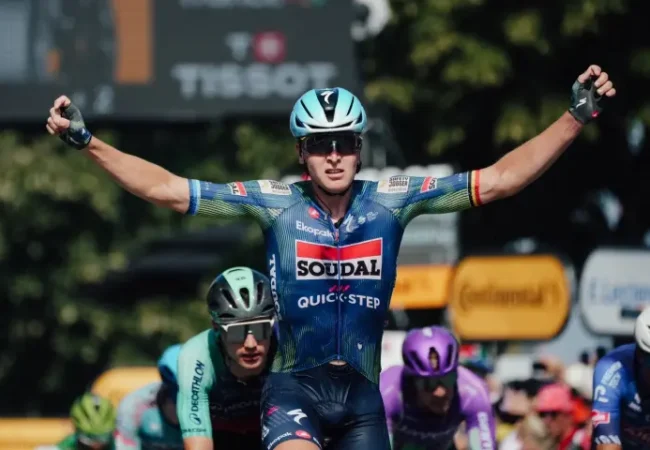 Tim Merlier repite victoria en la etapa 8 del Tour de Francia y Pogačar sigue líder