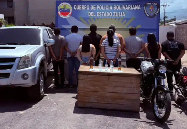 Nueve detenidos en Machiques por armar un escándalo y desacatar el duelo nacional