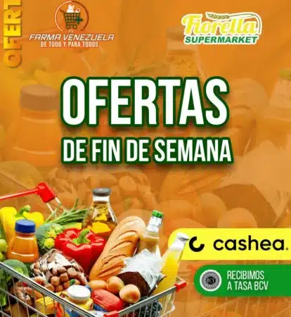 FarmaVenezuela y Fiorella Supermarket decretan megadescuentos el fin de semana + 100 ofertas + combos