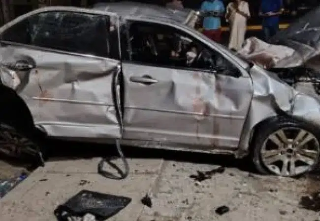 Aparatoso accidente en la C2 dejó a un joven gravemente herido