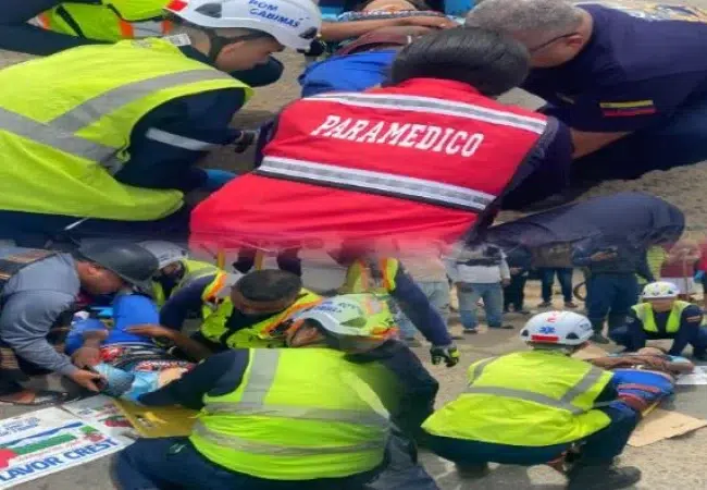 Tres personas resultaron heridas en dos accidentes en Cabimas