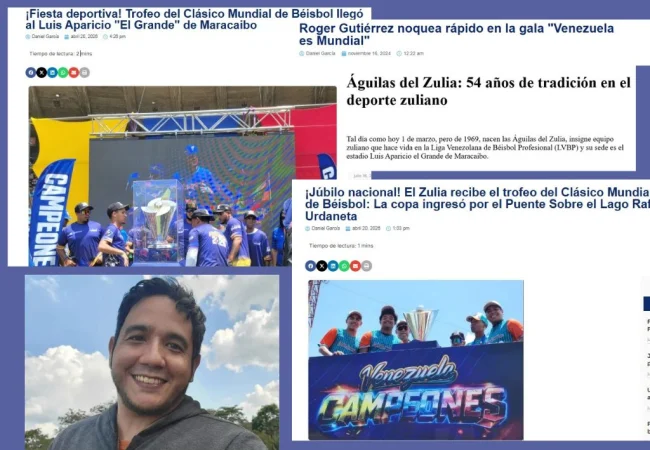 Cinco de las crónicas deportivas de Daniel García más destacadas en Noticia al Día