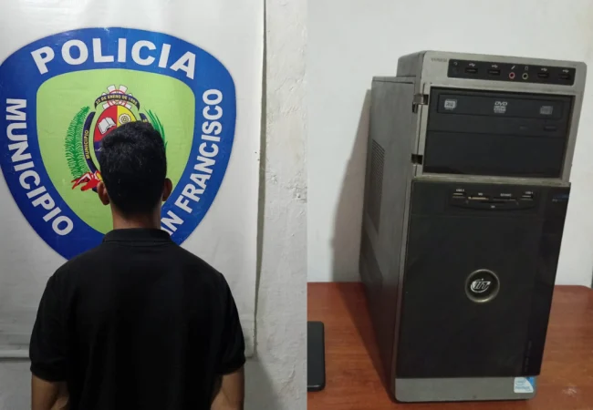 Polisur detiene a empleado por hurtar 160.000 bolívares para apuestas online en La Coromoto