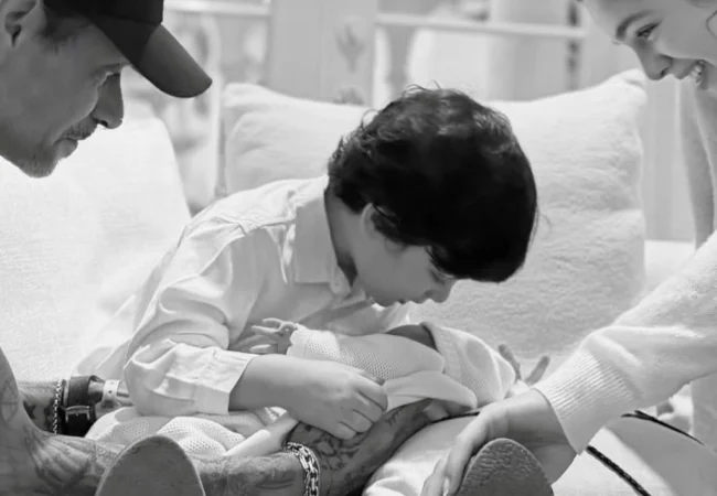 Nadia Ferreira y Marc Anthony anuncian la llegada de su hija Myla