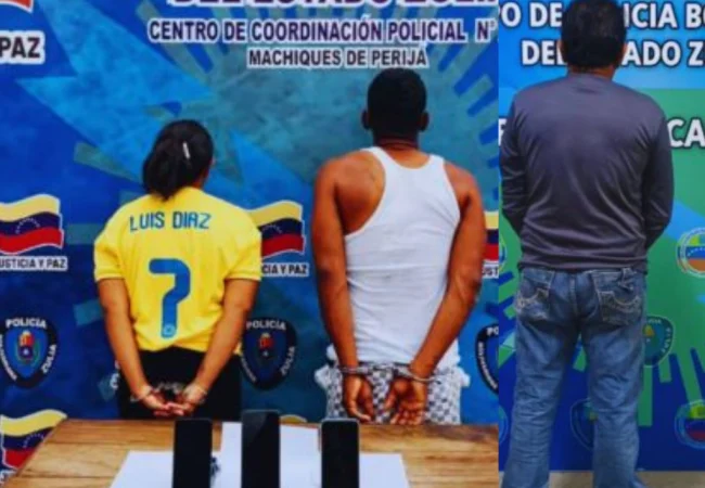 Tres detenidos por abuso sexual en Maracaibo y Machiques