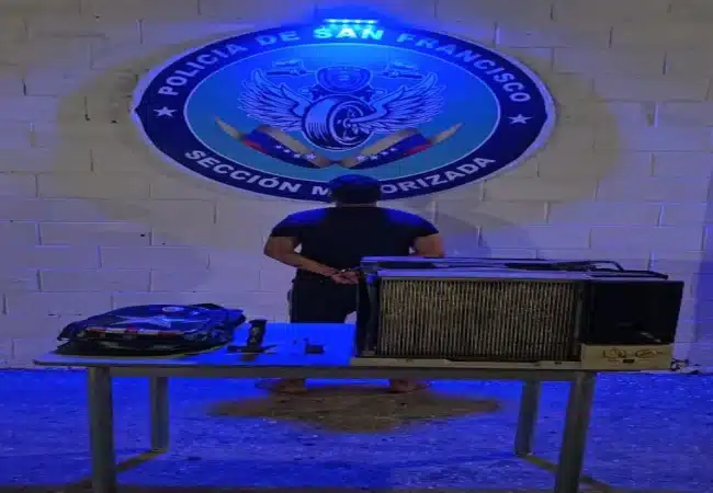 Arrestado por robar un aire acondicionado en el Centro de Adultos Mayores “La Edad Dorada” en San Francisco