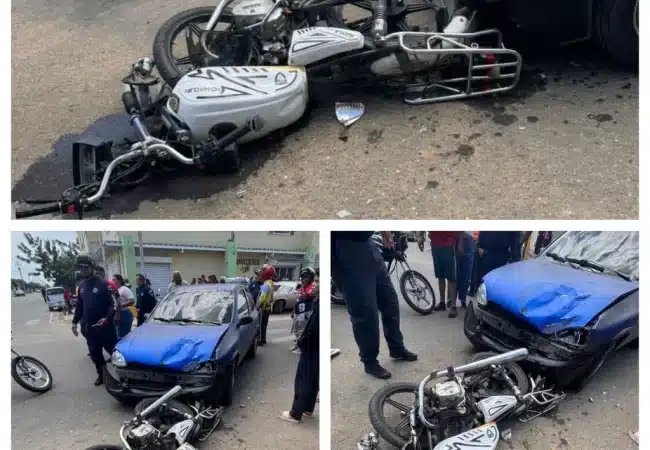 Colisión entre un vehículo y moto deja un herido en Cabimas