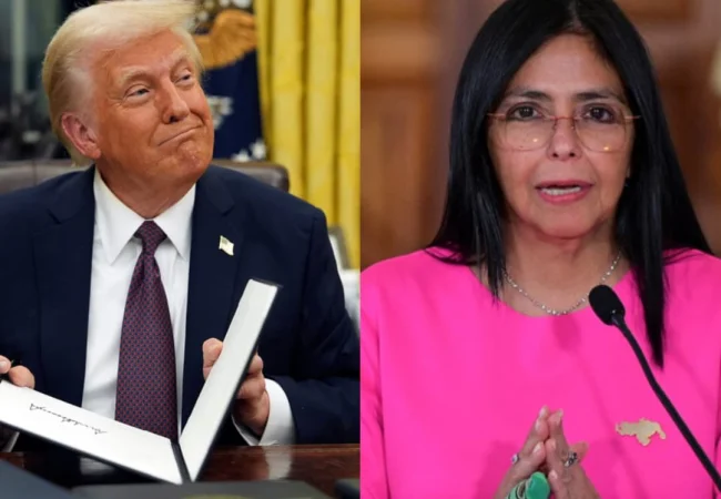 Gobierno de Trump pidió al Departamento de Justicia inmunidad judicial para Delcy Rodríguez en EEUU
