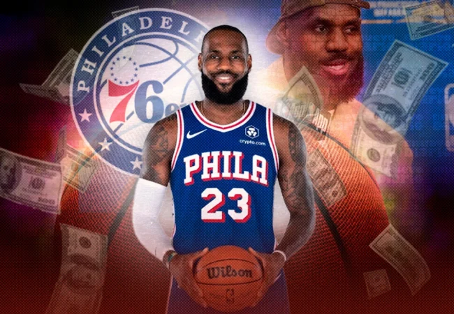 LeBron James se suma a los 76ers: la superestrella afrontará su temporada 24 en la NBA