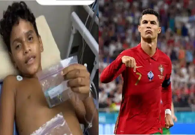 Cristiano Ronaldo conmueve a Venezuela con mensaje para Andrés Mieles, niño sobreviviente del terremoto
