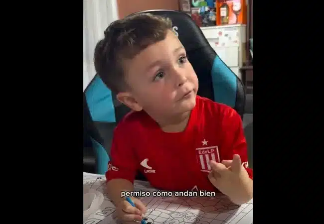 “Tengo mil amigos porque soy respetuoso”: El tierno diálogo de un niño argentino con su papá que conmueve al mundo